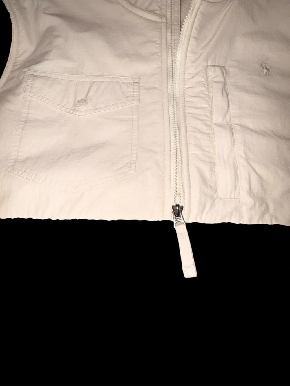 Polo Ralph Lauren Hybrid Half-Zip Men's Cream Sherpa Pullover XXL NWT
